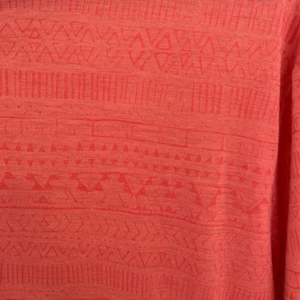 Mens Influence Red Pattern T-Shirt - Picture 3 of 3